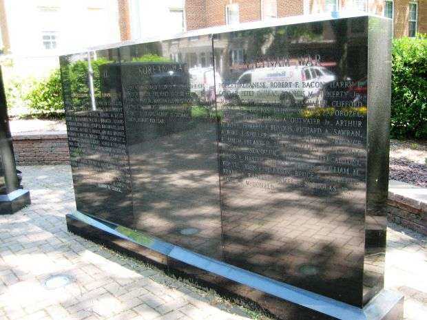 WARREN COUNTY VETERANS MEMORIAL RIGHT STONE