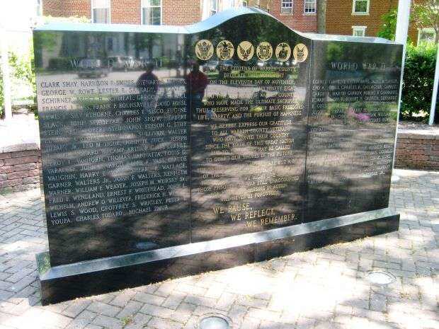 WARREN COUNTY VETERANS MEMORIAL CENTER STONE