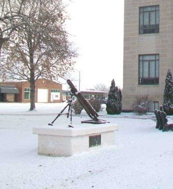 IN MEMORY OF THE GRAND ARMY OF THE REPUBLIC MEMORIAL MORTAR