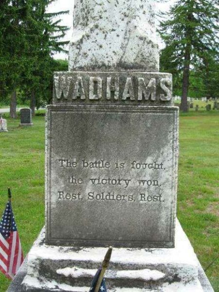WADHAMS BROTHERS MEMORIAL