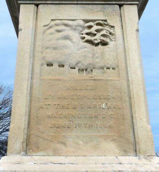 U.S. ARSENAL EXPLOSION MEMORIAL STONE A
