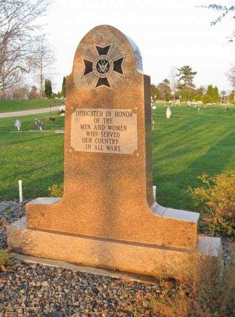 V.F.W. POST 2534 WAR VETERANS MEMORIAL FRONT