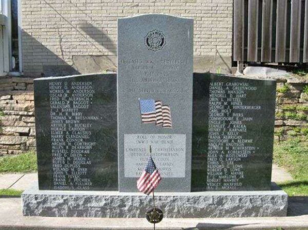 AMERICAN LEGION POST 187 WORLD WAR I MEMORIAL