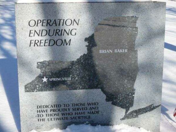 SPRINGVILLE OPERATION ENDURING FREEDOM MEMORIAL