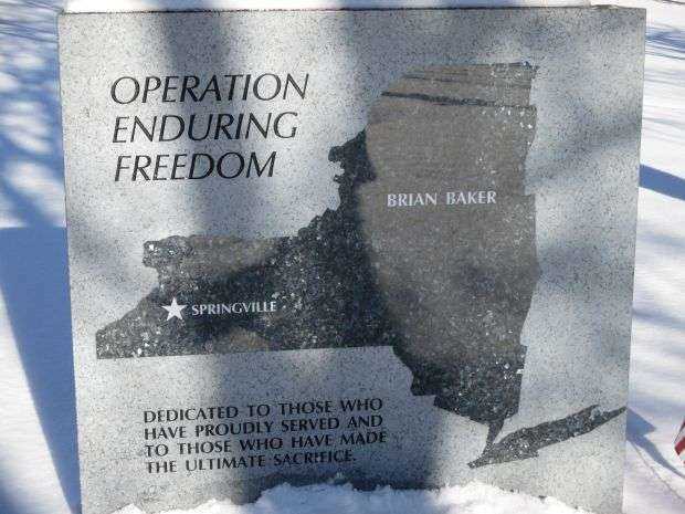 SPRINGVILLE OPERATION ENDURING FREEDOM MEMORIAL