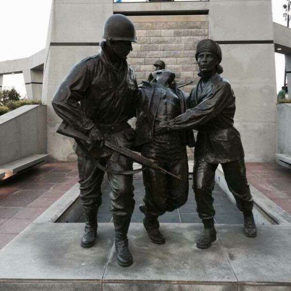 NEW JERSEY KOREAN WAR MEMORIAL STATUES A