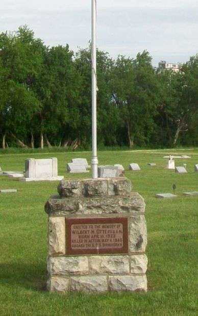 FIREMAN FIRST CLASS WILBERT HENRY OTTE WAR MEMORIAL