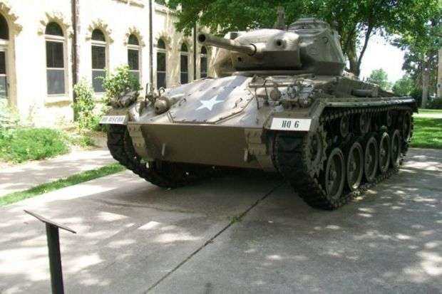M24 CHAFFEE LIGHT TANK MEMORIAL