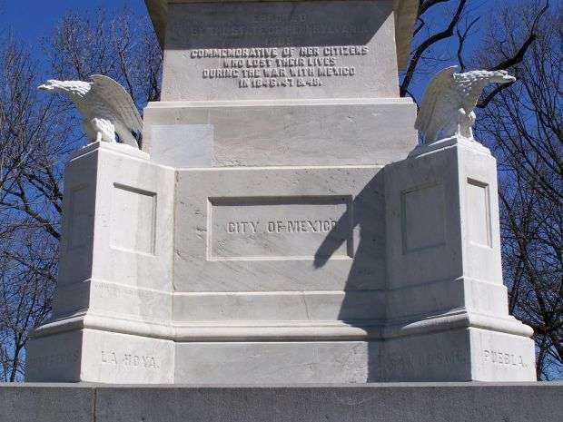 PENNSYLVANIA MEXICAN WAR MEMORIAL DEDICATION STONE