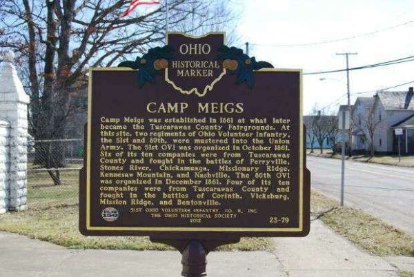 CAMP MEIGS WAR MEMORIAL MARKER