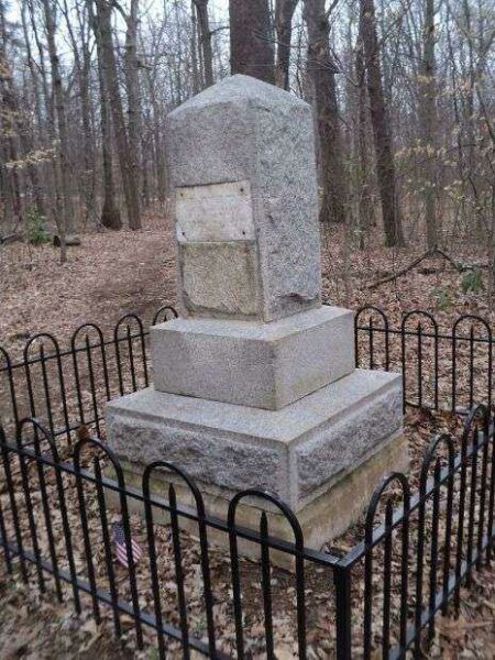 CAPT. JAMES TATE REVOLUTIONARY WAR MEMORIAL