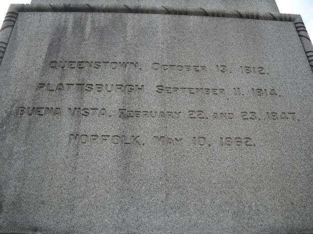 MAJOR GENERAL JOHN ELLIS WOOL MONUMENT STONE B