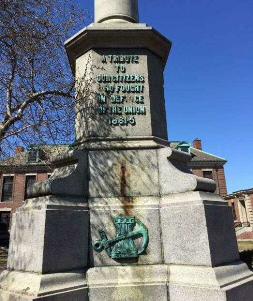 CHELSEA CIVIL WAR MEMORIAL DEDICATION STONE