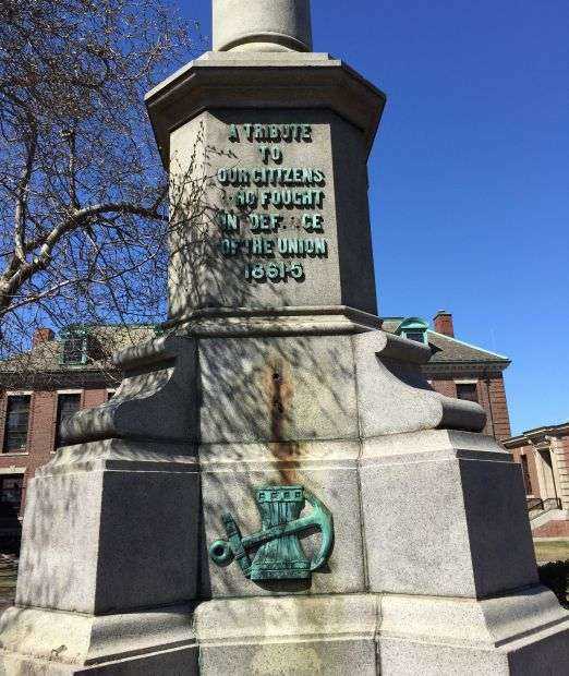 CHELSEA CIVIL WAR MEMORIAL DEDICATION STONE
