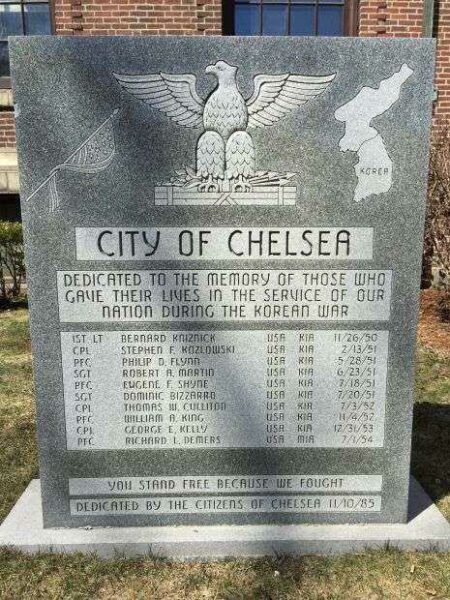CHELSEA KOREAN WAR MEMORIAL