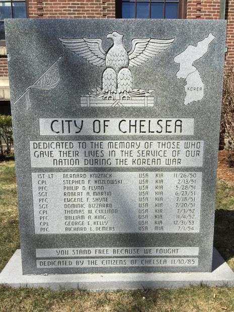 CHELSEA KOREAN WAR MEMORIAL