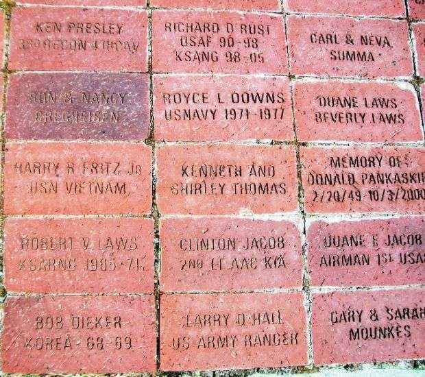ALL VETERANS TRIBUTE MEMORIAL BRICKS