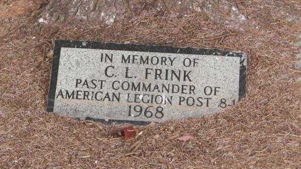 C.L. FRINK MEMORIAL TABLET