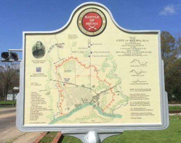 INTERIOR REBOUBT NO. 111 WAR MEMORIAL MARKER BACK