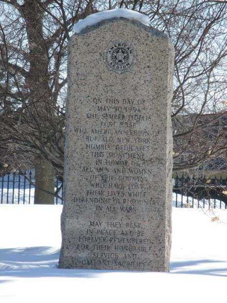 AMERICAN LEGION POST #356 WAR VETERANS MEMORIAL