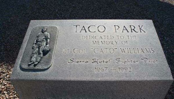 TACO PARK MEMORIAL STONE