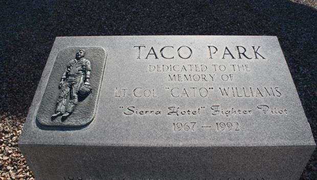 TACO PARK MEMORIAL STONE
