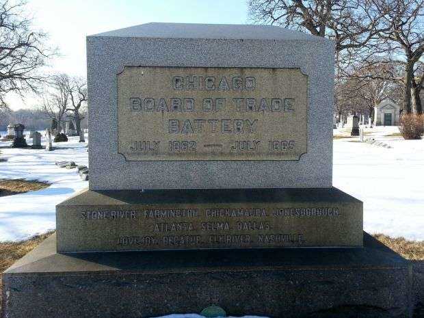 CHICAGO BOARD OF TRADE BATTERY WAR MEMORIAL