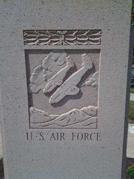 SEASIDE HEIGHTS WAR MEMORIAL STONE C FRONT