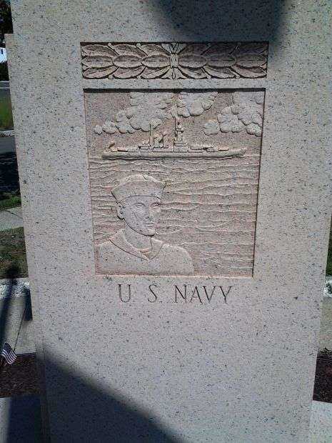 SEASIDE HEIGHTS WAR MEMORIAL STONE B FRONT