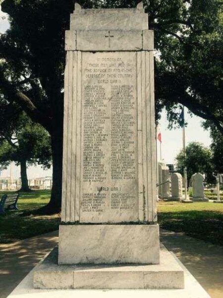 V.F.W. POST 2434 WAR VETERANS MEMORIAL FRONT