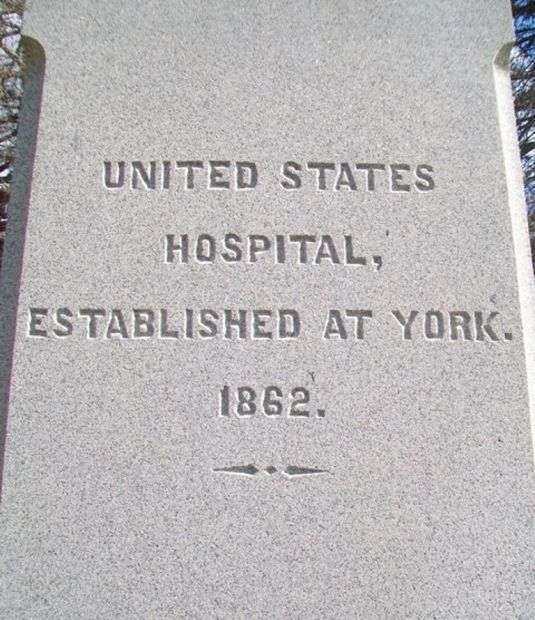 THE LADIES AID SOCIETY AND CITIZENS OF YORK CIVIL WAR MEMORIAL STONE C