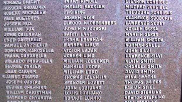 FALLS TOWNSHIP WORLD WAR II MEMORIAL PLAQUE C