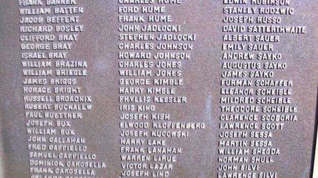 FALLS TOWNSHIP WORLD WAR II MEMORIAL PLAQUE B