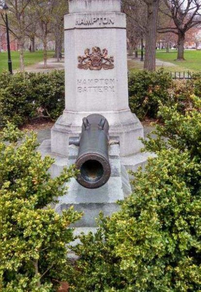 HAMPTON BATTERY WAR MEMORIAL STONE A