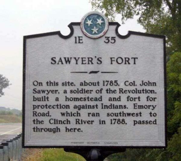 SAWYER’S FORT WAR MEMORIAL MARKER