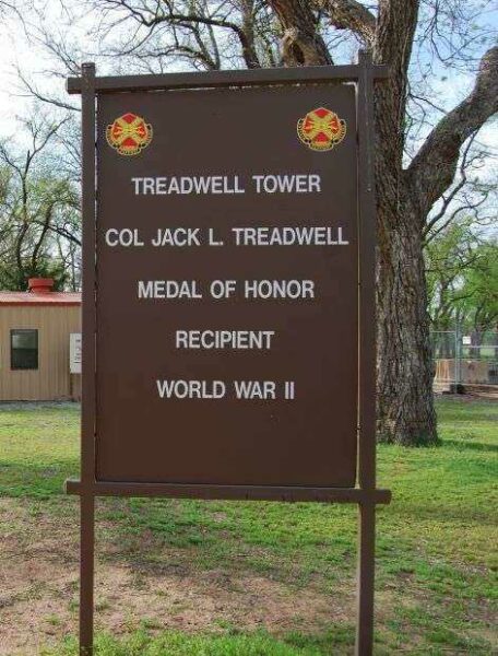 TREADWELL TOWER MEDAL OF HONOR MEMORIAL MARKER