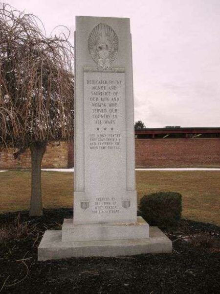 WEST SENECA WAR VETERANS MEMORIAL