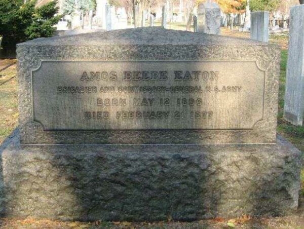 BRIGADIER GENERAL AMOS BEEBE EATON MEMORIAL