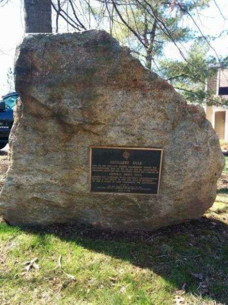 ARTILLERY PARK REVOLUTIONARY WAR MEMORIAL