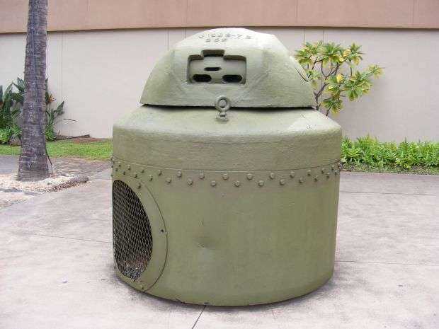 U.S. PREFABRICATED PILL BOX WAR MEMORIAL