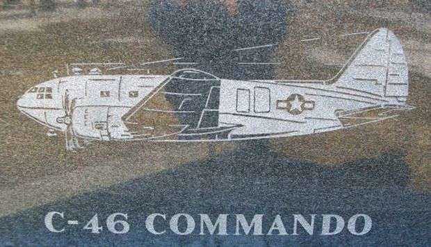 THE FLYING TIGERS WAR MEMORIAL STONE N