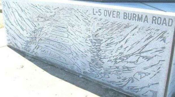 THE FLYING TIGERS WAR MEMORIAL STONE D