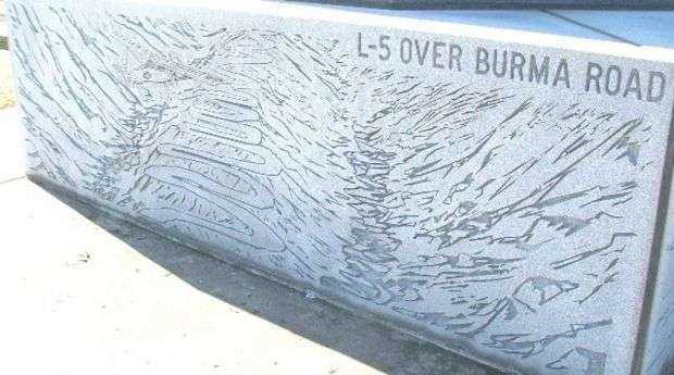 THE FLYING TIGERS WAR MEMORIAL STONE D