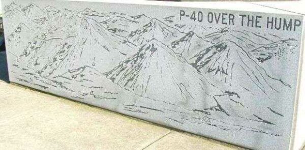 THE FLYING TIGERS WAR MEMORIAL STONE B