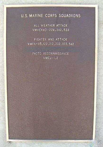 RED RIVER VALLEY FIGHTER PILOTS WAR MEMORIAL PLAQUE D