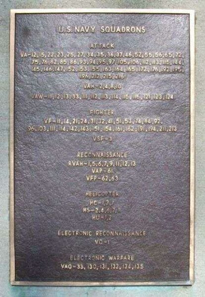 RED RIVER VALLEY FIGHTER PILOTS WAR MEMORIAL PLAQUE C
