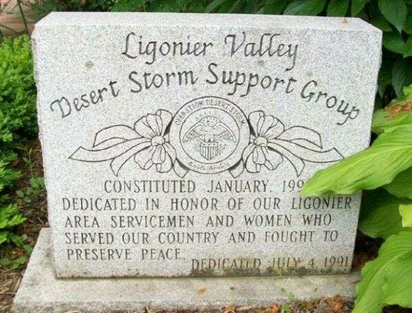LIGONIER VALLEY DESERT STORM MEMORIAL