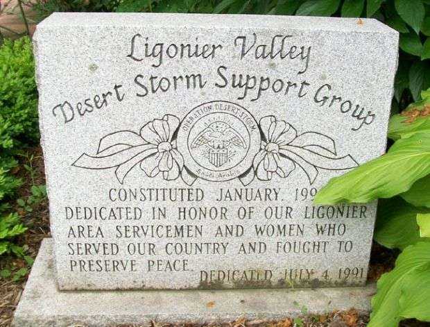 LIGONIER VALLEY DESERT STORM MEMORIAL