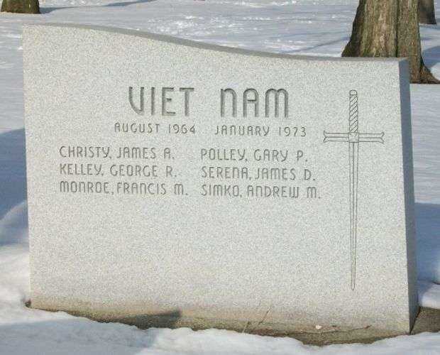 BELLAIRE KOREAN AND VIETNAM WARS MEMORIAL STONE D