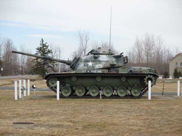 HAMBURG TOWNSHIP V.F.W. POST 1419 MEMORIAL PARK AND MUSEUM TANK